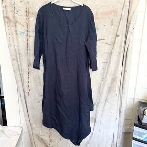 Bryn Walker Asymmetrical Linen Chelsea Dress